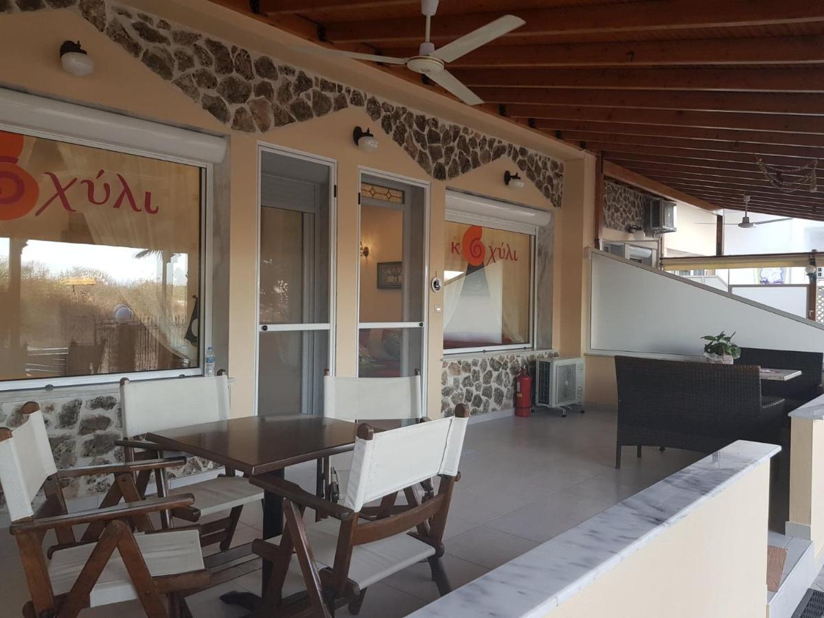Kohyli Apartments Skala Rachoni  ภายนอก รูปภาพ